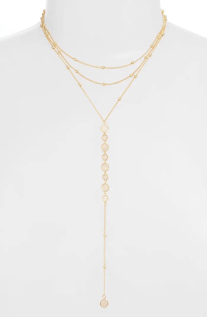 Triple Layer Y-Necklace | Nordstrom