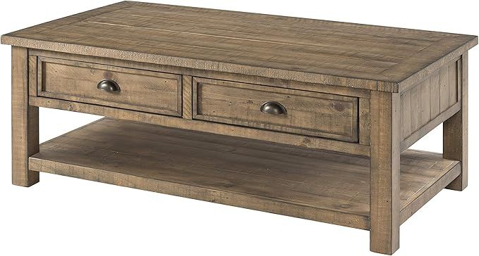 Martin Svensson Home Monterey Solid Wood Coffee Table, Reclaimed Natural | Amazon (US)