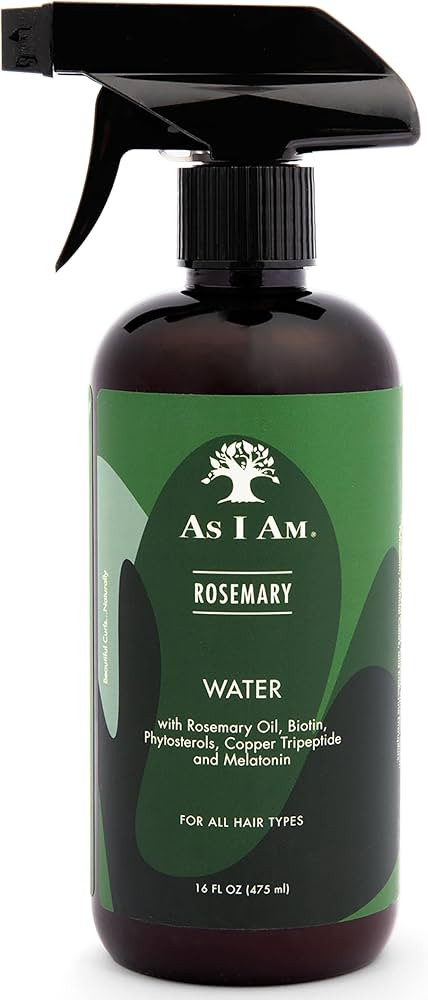 As I Am Rosemary Water 16 oz - Scalp Treatment for Hair Density - with Biotin & Saw Palmetto | Amazon (US)