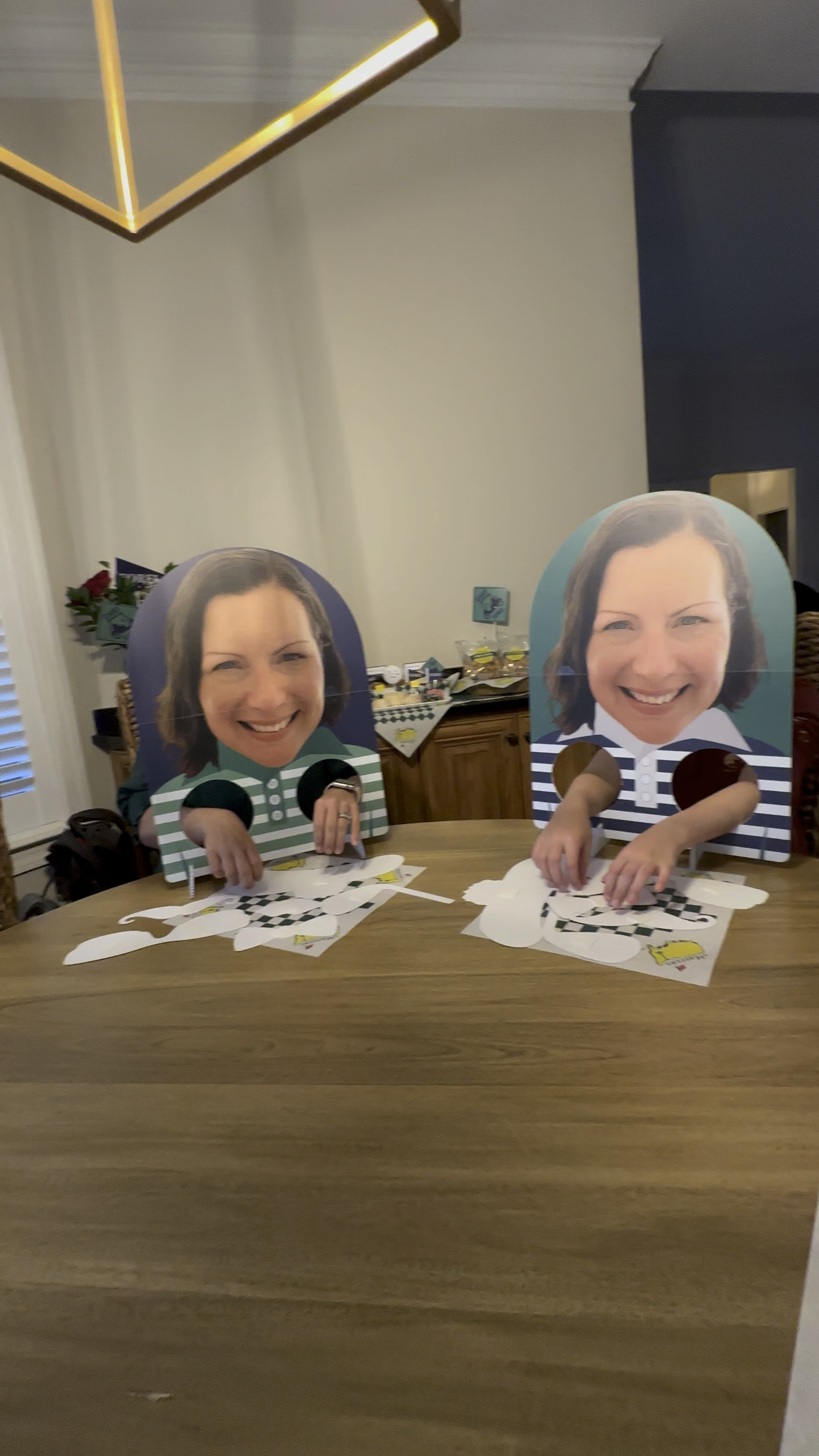 We had SO much fun playing Big Dot of Happiness Build a Face game and decorating with all of the fun Par-Tee golf themed decorations! They have something for every type of party you can imagine! These personalized faces were so much fun! Family and kid friendly!!!! #bigdotofhappiness #bigsotodhappinesspartner #ad #masters #mastersparty #partysupplies

#LTKparties #LTKfamily #LTKkids