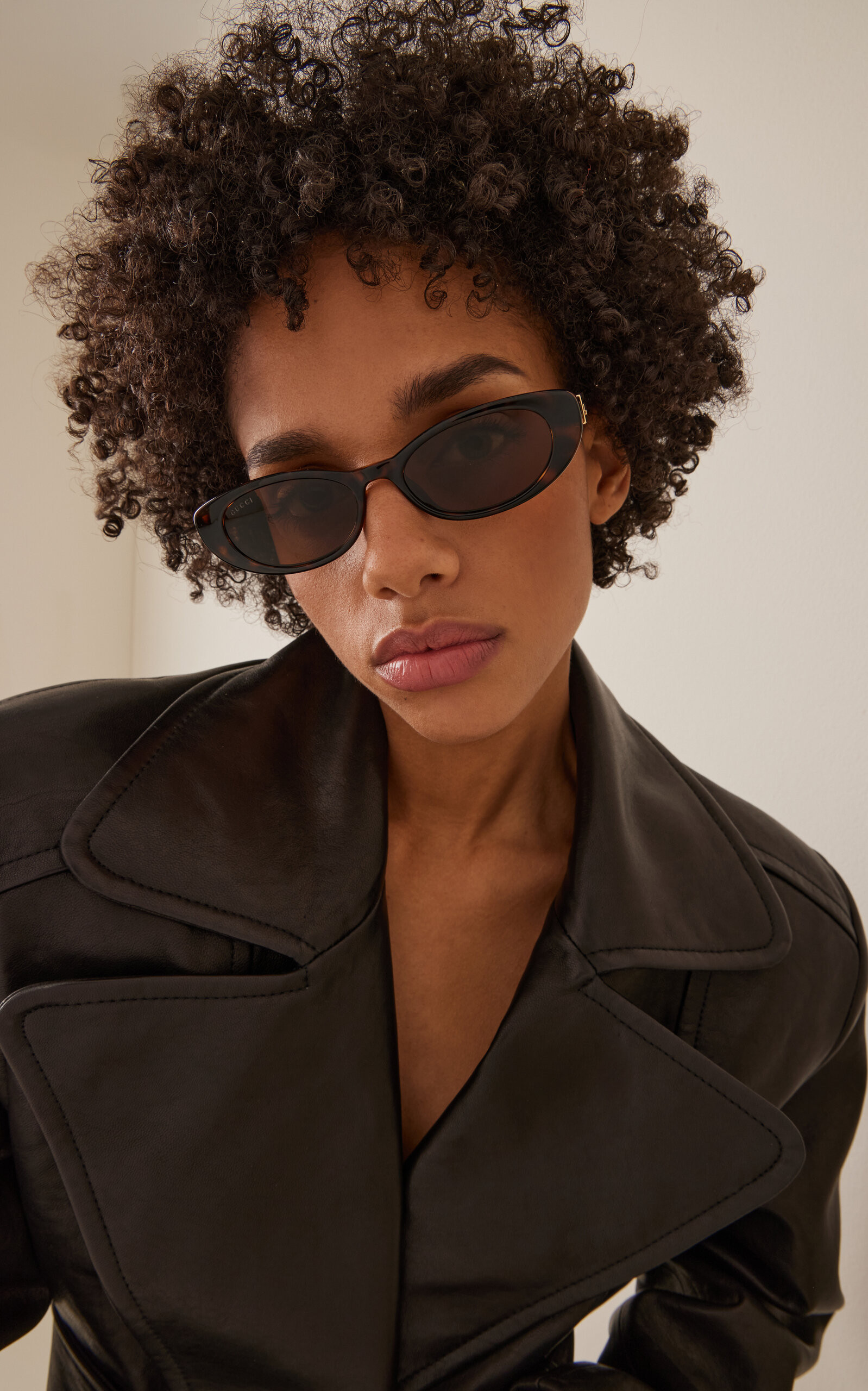 G String Cat-Eye Acetate Sunglasses | Moda Operandi (Global)