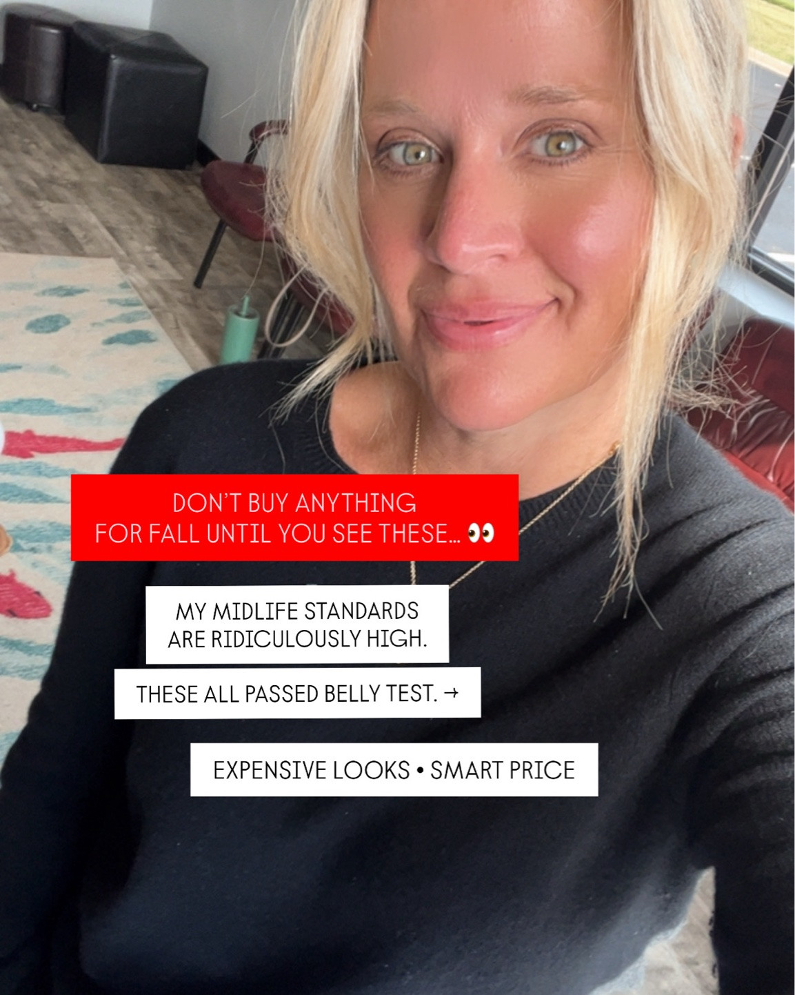 ✨Tap the bell, save and ❤️ start here over 40 fashion, midlife style, midsize fashion and luxury looks for less.  

try on A LOT of clothes, so at this point my standards are high. 😂 If it clings where I don’t want it to, feels flimsy, looks frumpy or requires me to fight with my body to make it work… it doesn’t make the cut.

These did. 👀

Think $20 jeans with ’90s supermodel energy, cashmere that looks $$$, elevated layers, designer-looking shoes and those throw-on pieces that make the whole outfit look more expensive.

My rule after 40? The clothes need to work for ME.

✨ Lift the eye
✨ Skim, don’t squeeze
✨ Balance the proportions
✨ And if it looks expensive for less? Even better.

Comment SHOP and I’ll send you everything. Save this one because I have a feeling we’re going to be wearing these on repeat. 💗

Same body. Different physics.™

👑 Helping you look good, feel good.
—Lindsey Denver

Over 40 fashion | midlife style | midsize fashion | fall outfits | belly friendly style | affordable fashion | Outfit Physics™

#LTKOver40 #LTKPlusSize #LTKMidsize