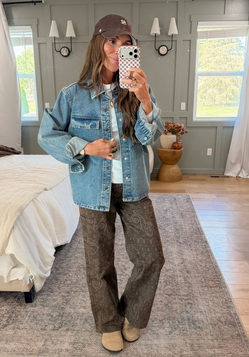 My favorite cool mom fit now comes in bandana print! 

#walmart