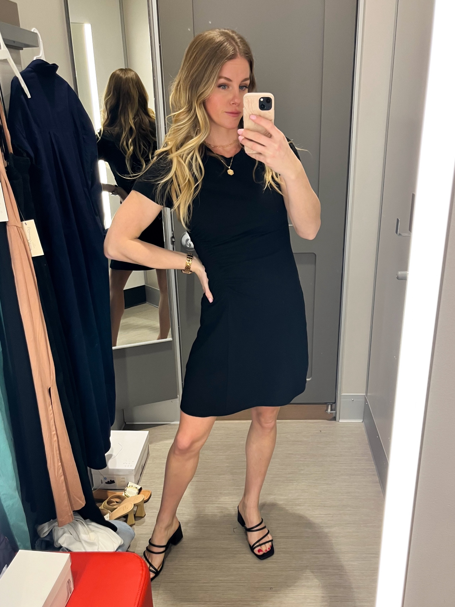 Cute little ruched tshirt mini dress down to $14 with target circle! Size S 

#LTKSeasonal #LTKSaleAlert #LTKSummerSales