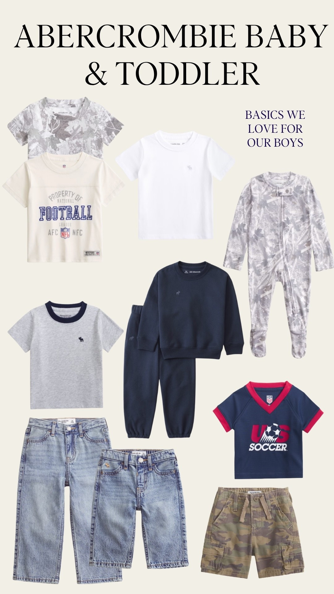 #abercrombiepartner
@abercrombiekids baby & toddler!!