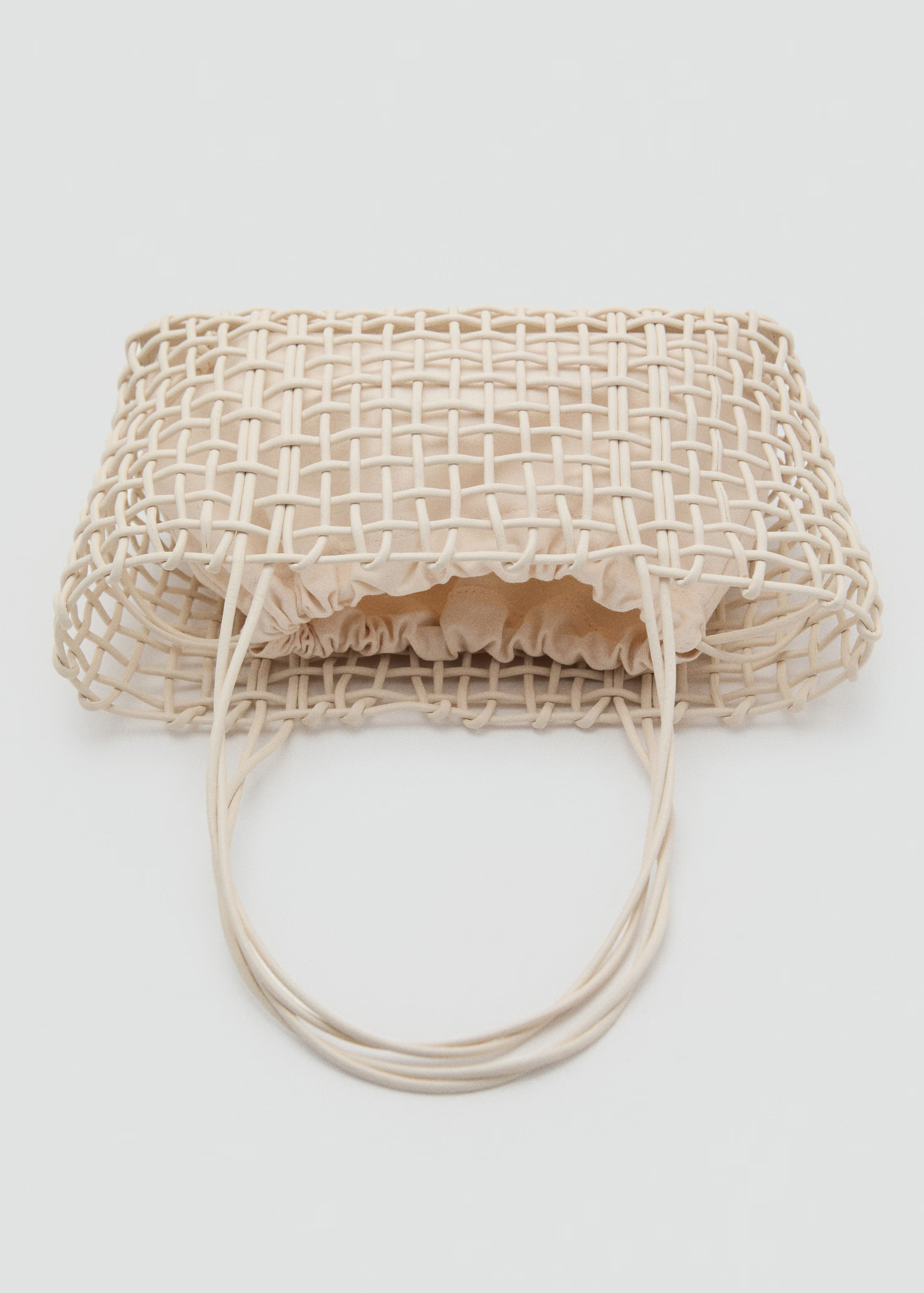 Medium braided shoulder bag | Mango (US/MX/AU)