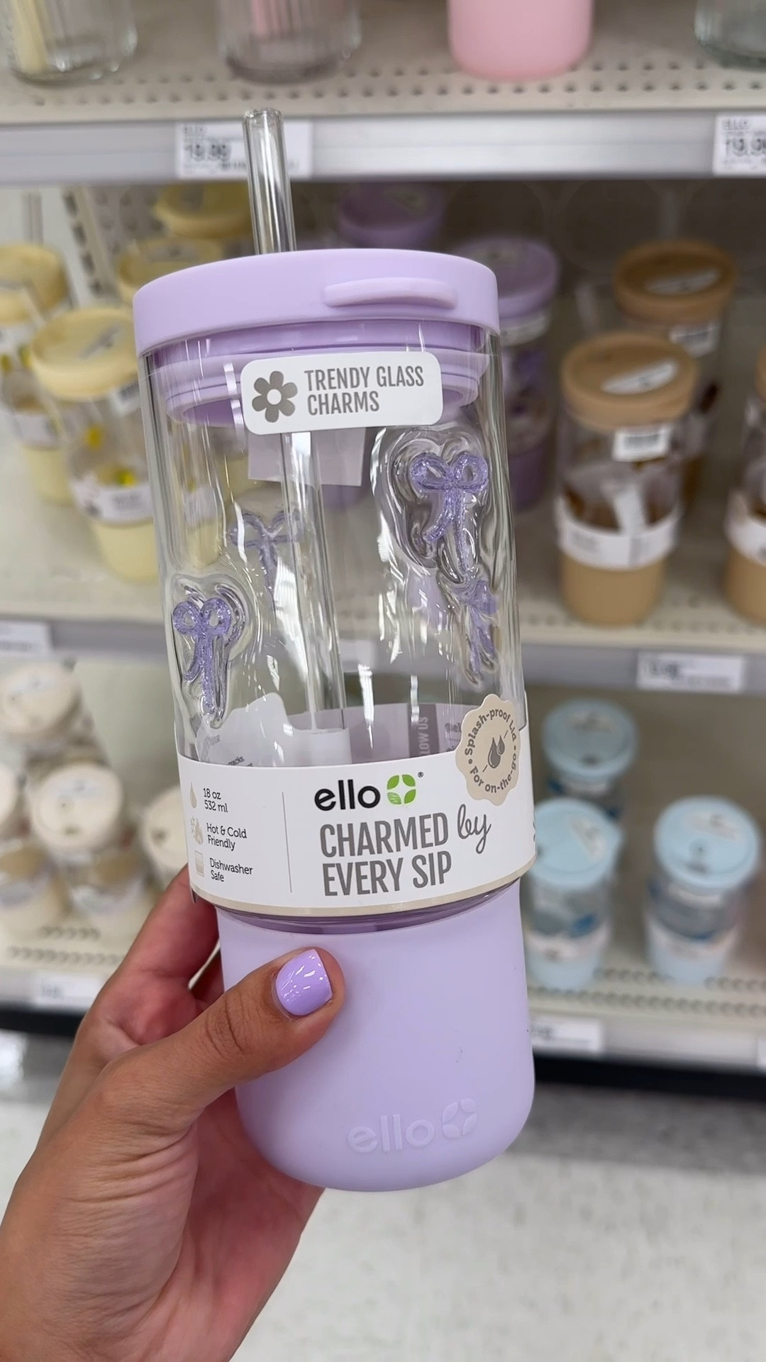 I’m obsessed with the new Ello Glass Charmed Tumblers! 

More options available but these are the ones I snagged✨



#LTKdayinmylife #LTKHome