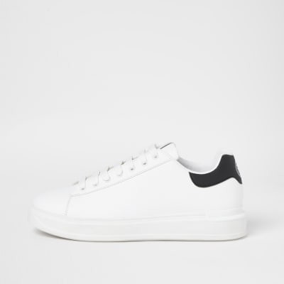 White wedge trainers | River Island (UK & IE)