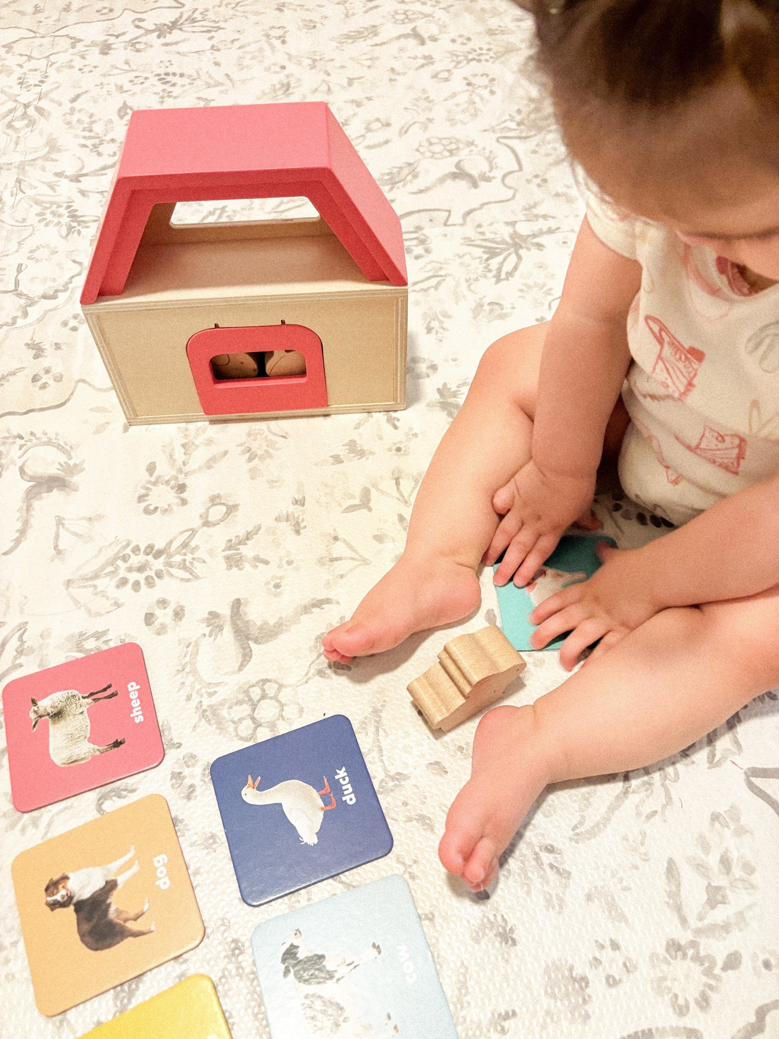 cutest little farm Kit to help babies build vocab, fine motor, stacking and balance 🫶🏼 

#LTKKids #LTKBaby #LTKmomlife