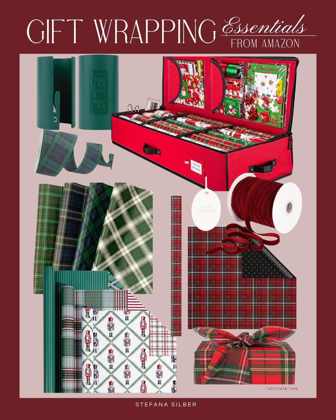 Pretty gift wrapping ideas from Amazon 

 #LTKGiftGuide #LTKSeasonal #LTKSaleAlert