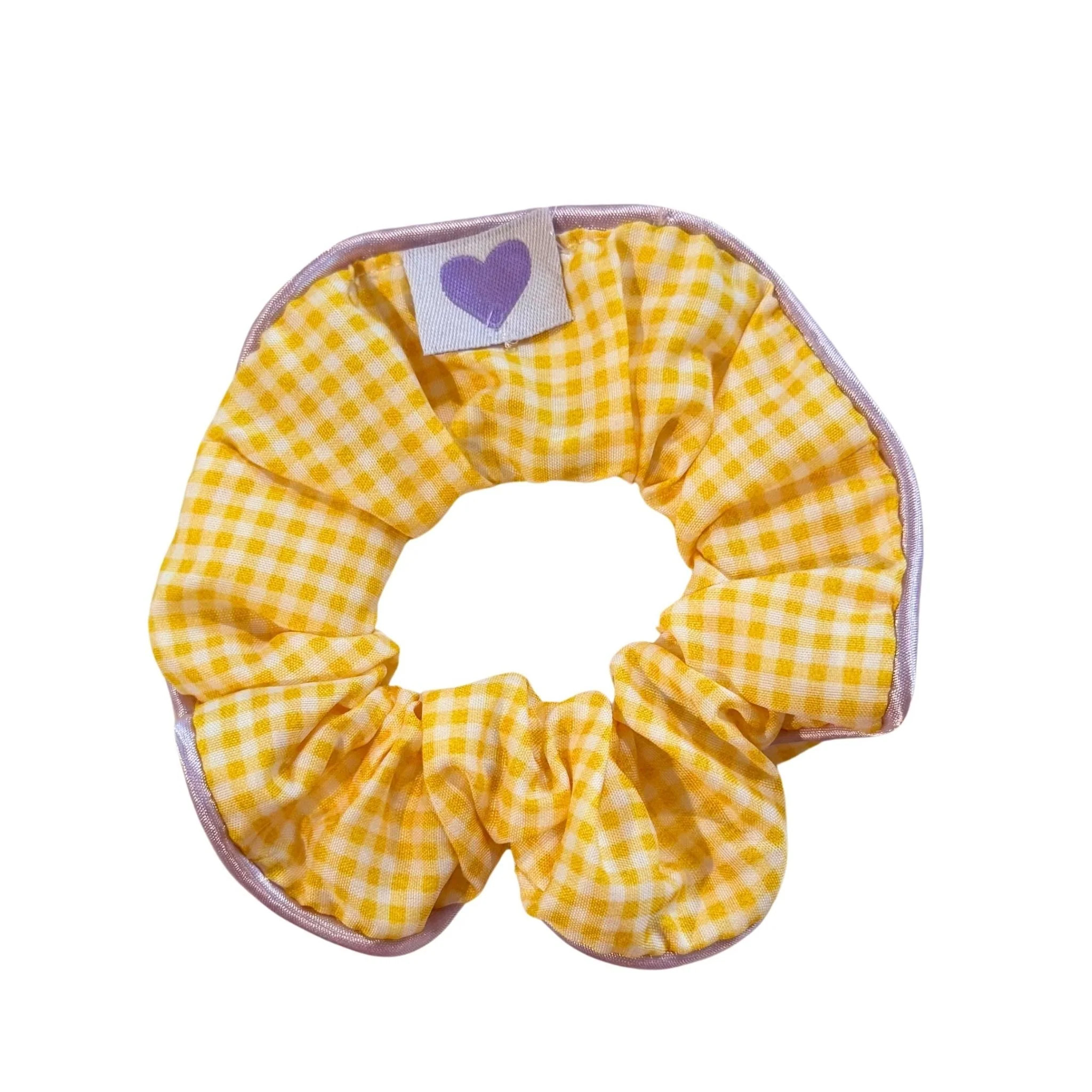 Hair Scrunchie Romie - Yellow | LINNY CO LLC