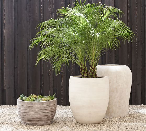 Artisan Hand Painted Terracotta Outdoor Planters | Pottery Barn (US)