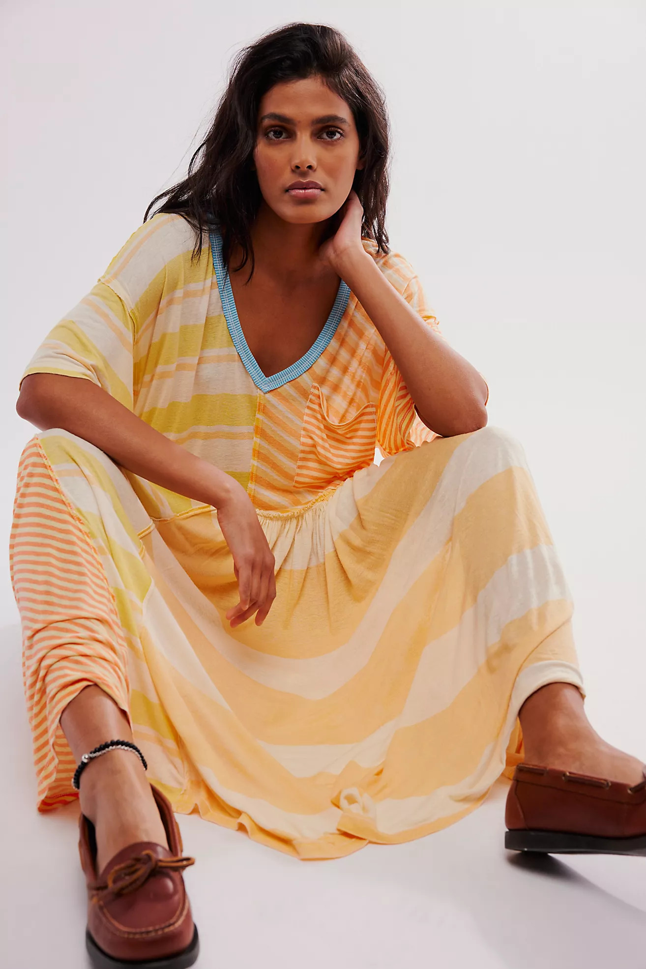 Shellyanne Striped Maxi Dress | Free People (Global - UK&FR Excluded)