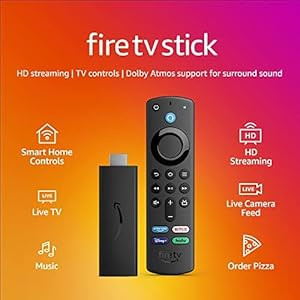 Fire TV Stick, free and live TV, Alexa Voice Remote, TV & smart home controls, HD streaming | Amazon (US)