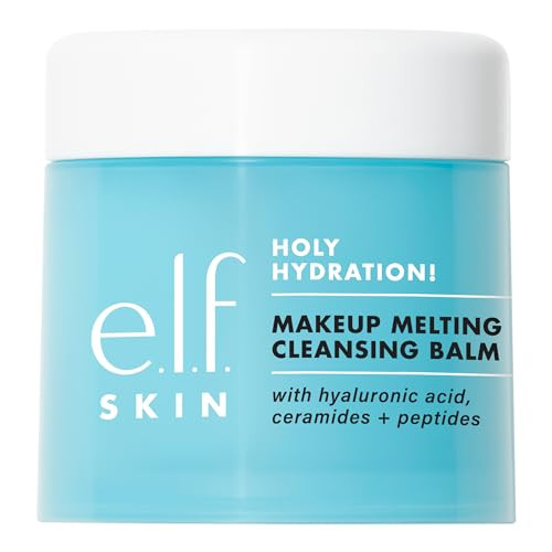 e.l.f. SKIN Holy Hydration! Makeup Melting Cleansing Balm, Face Cleanser & Makeup Remover, Infused with Hyaluronic Acid to Hydrate Skin | Amazon (US)
