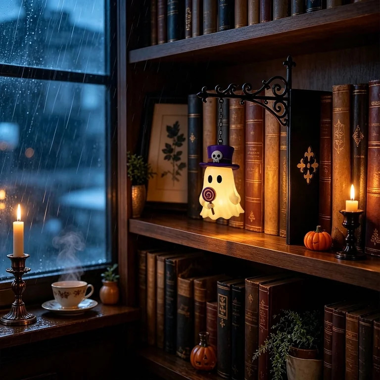 LOWLHOME Library Lantern-Decorative Bookshelf Lighting, Vintage Fantasy Book Nook Lamp, Magic Rea... | Walmart (US)