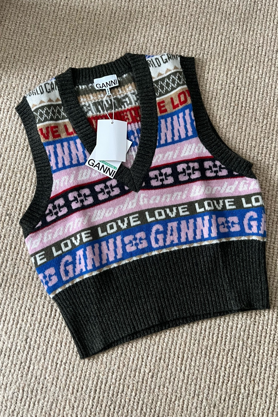 Ganni waistcoat 

#LTKeurope