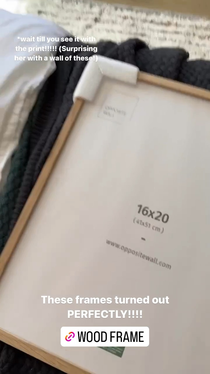 Obsessed with these wooden frames I framed Celina’s family photos in! 

#LTKstyletip #LTKfamily #LTKhome