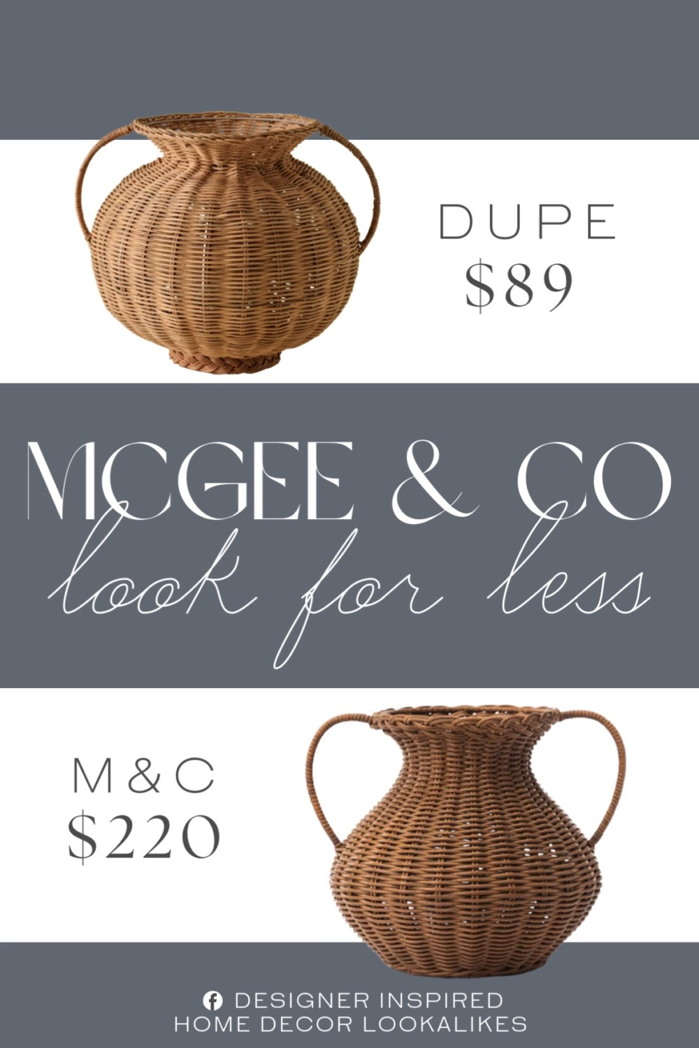 Inspired by McGee & Co Woven Vase. Woven Basket Vase. Rattan Storage Vase. Bohemian Style Vase. Decorative Planter. Large Woven Vase. Rustic Home Decor. Rattan Home Decor. Statement Woven Vase. Rattan Accent Vase. 

Home more affordable option find copy cat similar look for less budget friendly affordable cheap cheaper beautiful pretty. Clearance sale coupon code discount code promo code luxury lookalike look a like Inspo inspiration inspired by idea ideas Love like these? I share multiple every day in my FB group.
#mcgeeandcoinspired #wovenvase #rattanvase #wovenplanter #homeaccents #modernvase #textureddecor #decorinspo #decorativevase  

 #LTKHome #LTKFindsUnder100