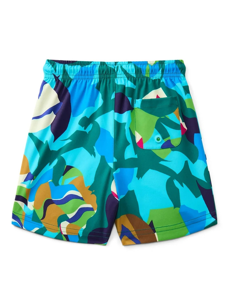 Wonder Nation Baby and Toddler Quick- Dry Swim Trunk, Sizes 12M-5T | Walmart (US)