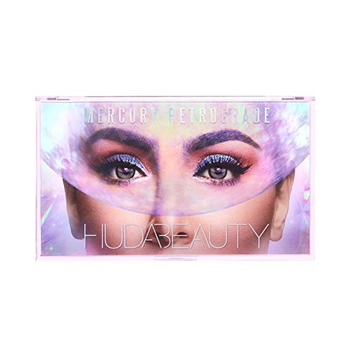 Huda Beauty Mercury Retrograde Eyeshadow Palette Women Eye Shadow 0.56 oz, Powder,Creamy | Amazon (US)