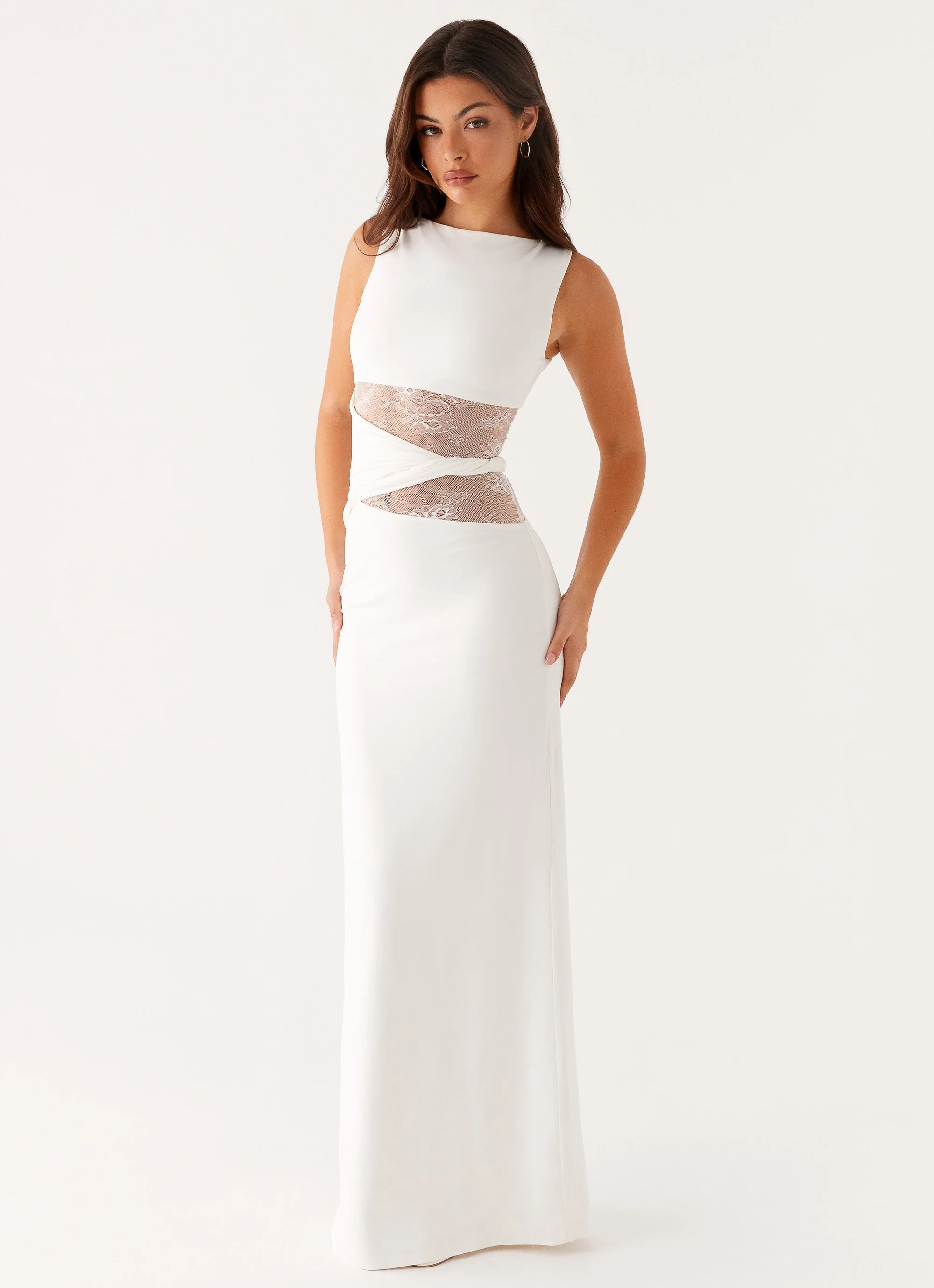 Karma Maxi Dress - White | Peppermayo (Global)