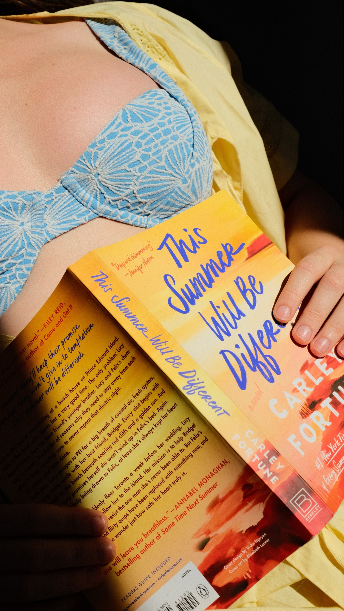A little poolside retreat with the cutest summer romance + my favorite blue bikini from Blackbough! This Summer Will Be Different by Carley Fortune was exactly the kind of book I want to read by the water—romantic, summery, and impossible to put down. 4.5⭐️ and one of my favorite summer reads! 🌊
#ThisSummerWillBeDifferent #CarleyFortune #SummerReading #SummerRomance #BeachRead #PoolsideReading #BlackboughSwim #BlueBikini #Swimwear #LTKSwim

#LTKSeasonal #LTKdayinmylife #LTKSwim