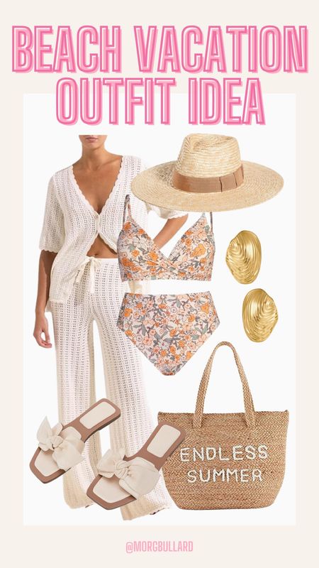 Beach Vacation Outfit Idea | Beach Looks | Vacation Looks | Resort Wear | Pool Outfit 

#LTKfindsunder100 #LTKfindsunder50 #LTKstyletip