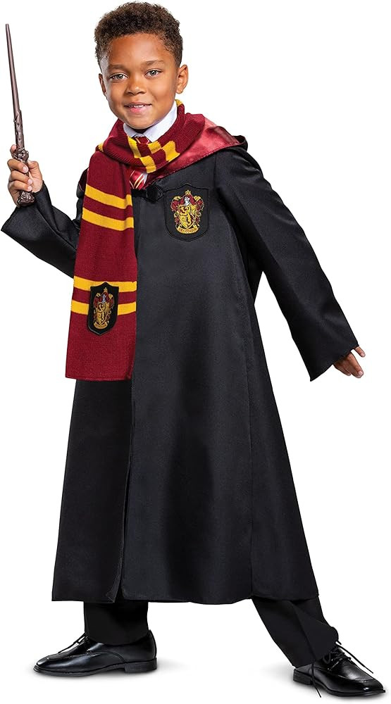 Disguise Harry Potter Dress Up Set for Kids, Official Wizarding World Costume Kit with Robe, Scar... | Amazon (US)