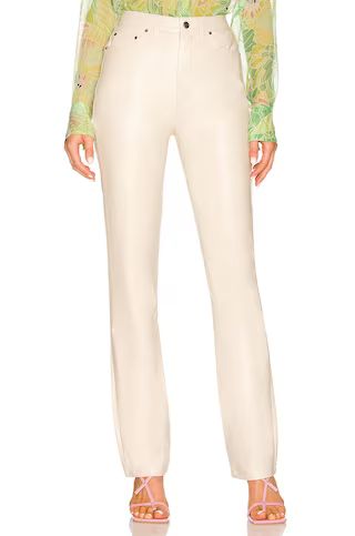 AFRM Heston Straight Leg Pant in Ivory from Revolve.com | Revolve Clothing (Global)