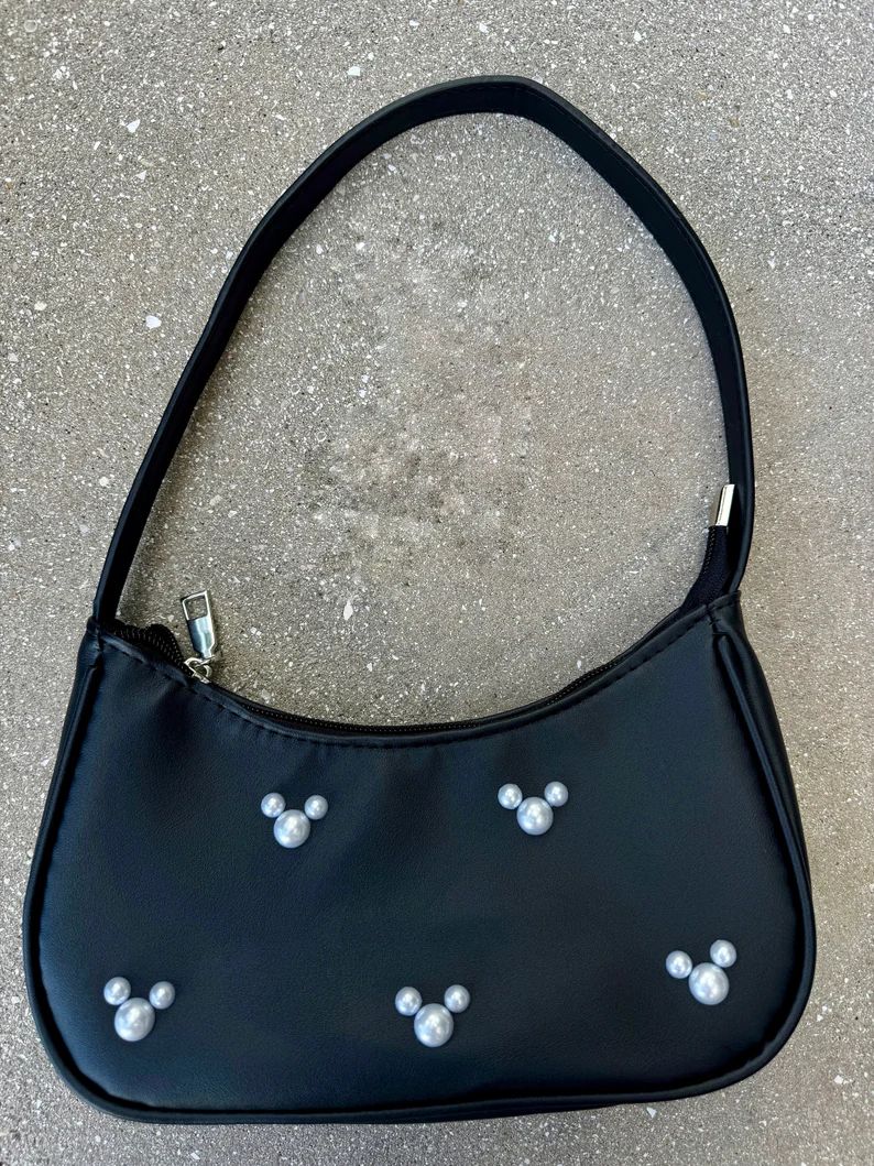 Mickey Pearl Shoulder Bag - Etsy | Etsy (US)