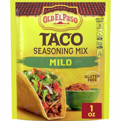 Old El Paso Taco Seasoning Mix Mild 1oz | Target