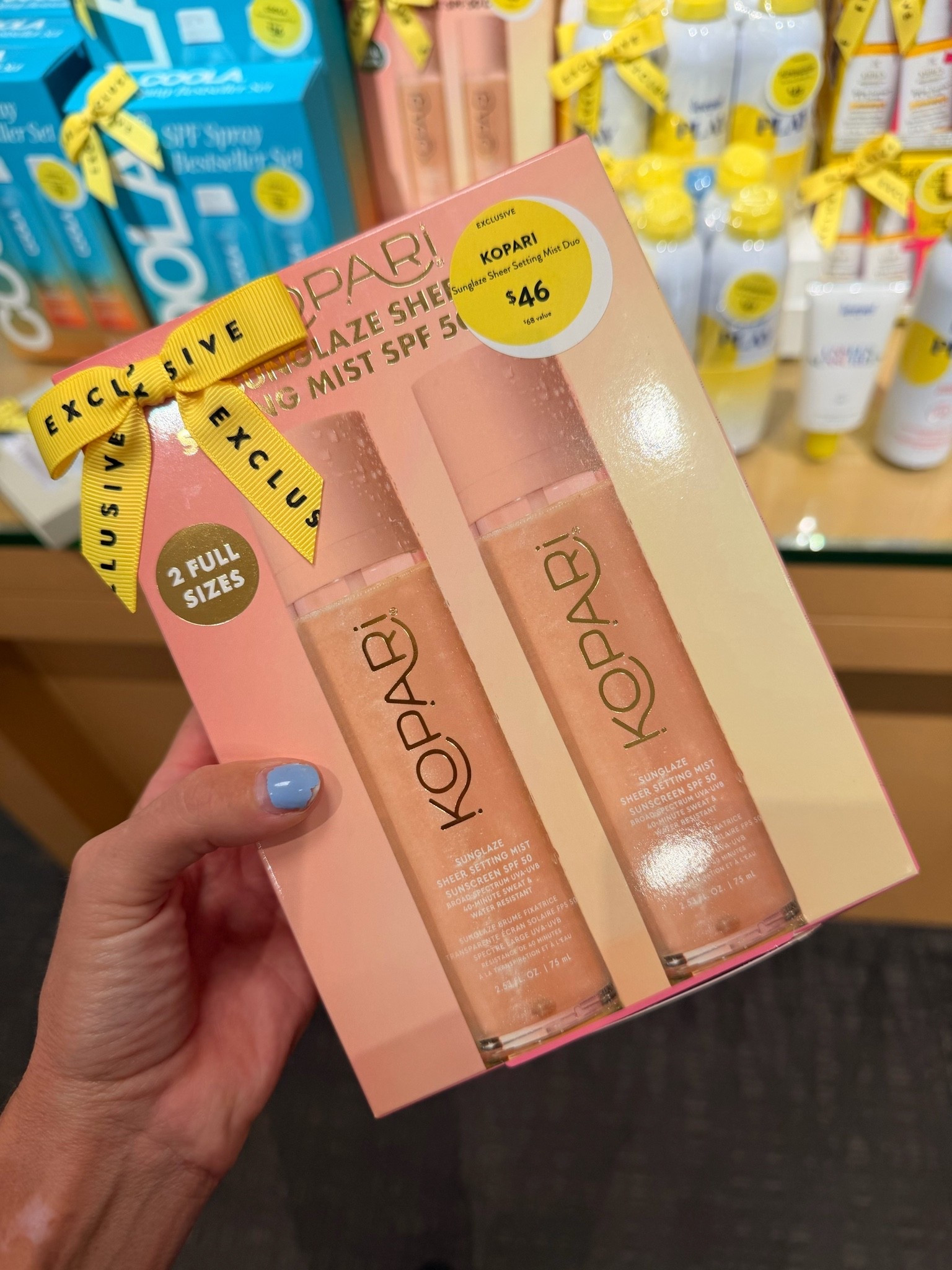 I can’t wait to try this Kopari sunscreen setting spray!! Such a great idea to use this as your facial sunscreen after applying your makeup!!

#LTKgrwm #LTKSaleAlert #LTKBeauty