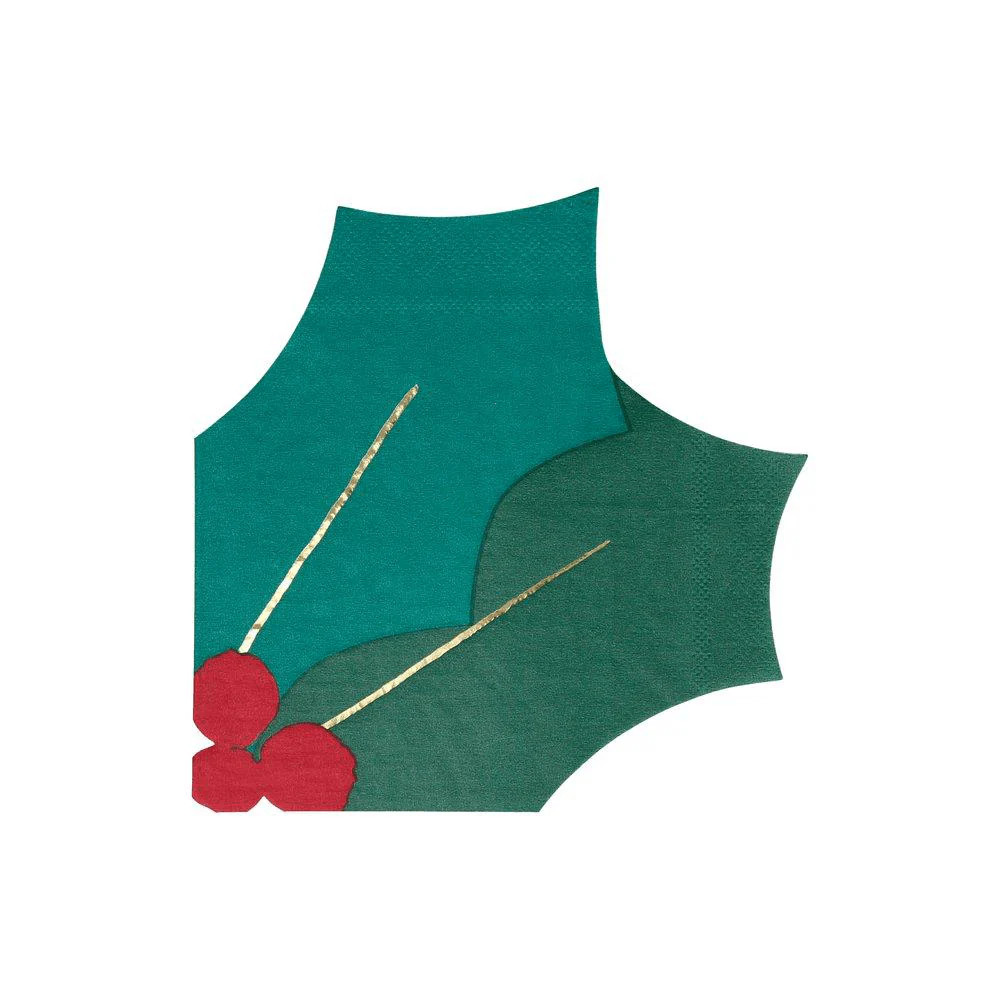 Meri Meri Holly Leaf Napkins | Shop Sweet Lulu