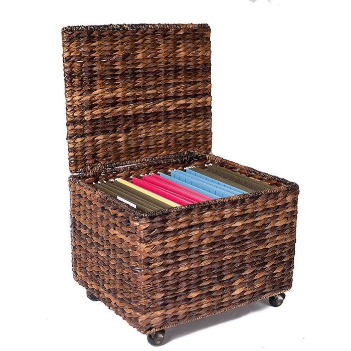 BirdRock Abaca Rolling File Cabinet | Target