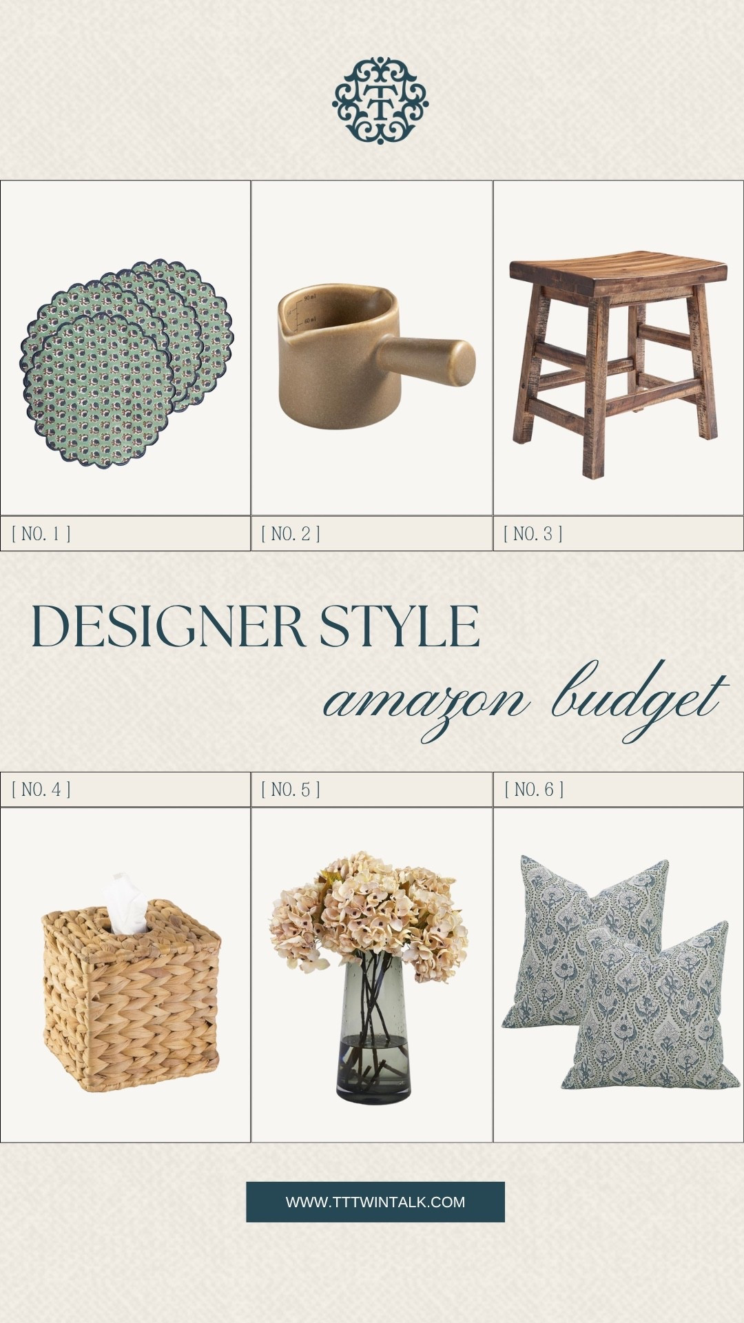 This collection leans into earthy textures with woven pieces, wood tones, and soft blue accents. The mix of functional items and decor makes it feel both practical and styled. It’s an easy way to warm up a space while keeping that designer look on an Amazon budget.


#LTKSeasonal #LTKOver40 #LTKHome