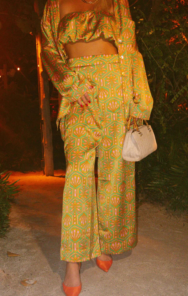 Landon Pants ~ Palm Deco | Show Me Your Mumu