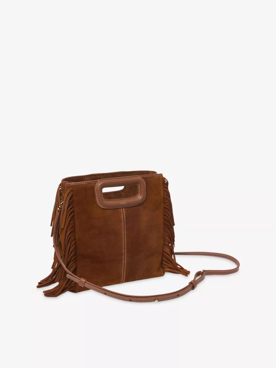 M Suede Top-Handle Bag | Selfridges