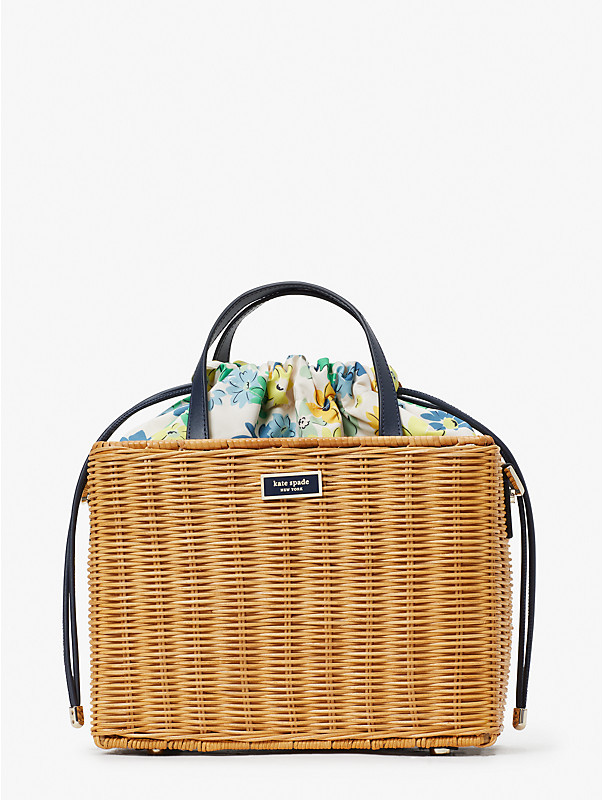 sam floral medley wicker medium satchel | Kate Spade (EU)