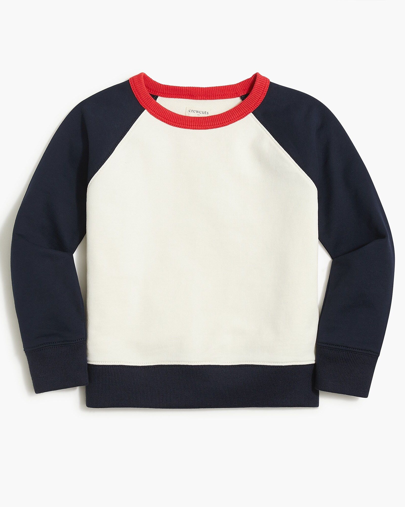 Boys' colorblock crewneck sweatshirt | J.Crew Factory