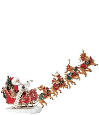 Department 56 Possible Dreams Christmas Traditions Santa's Snowy Sleigh Ride Figurine | Dillard's | Dillard's