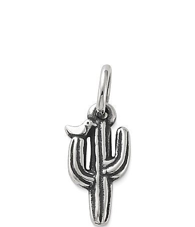 James Avery Saguaro Cactus with Bird Charm - Sterling Silver | Dillard's