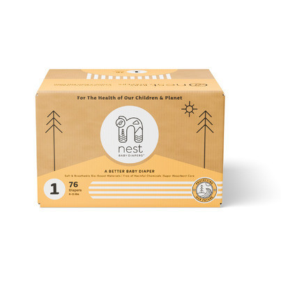 Nest Baby Diapers Size 1 | Well.ca
