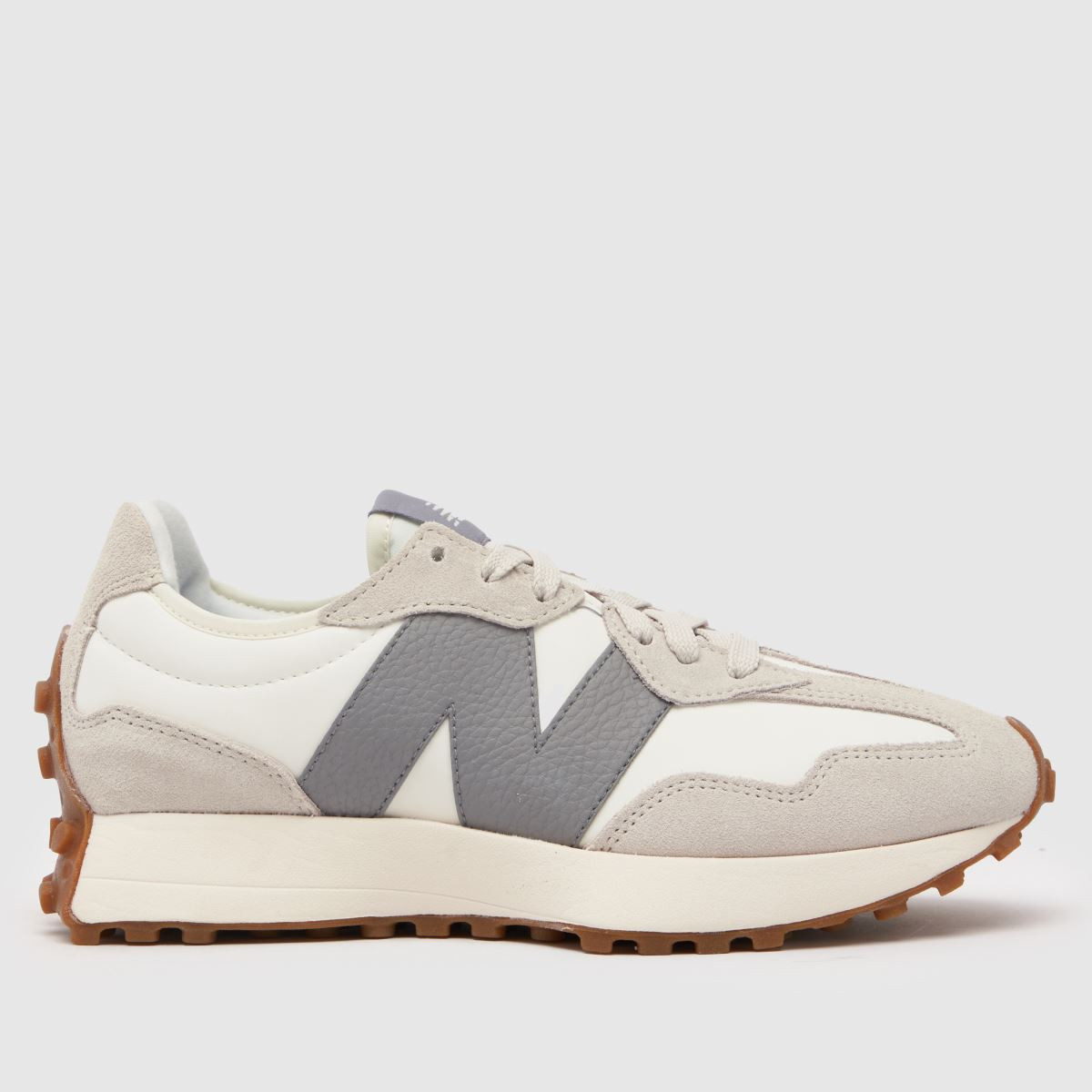 Womens White & Grey New Balance 327 Trainers | schuh | Schuh
