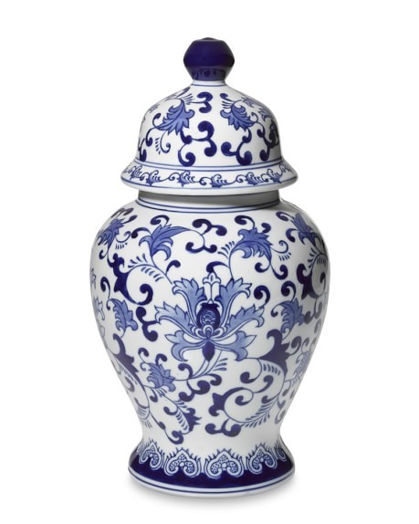 Porcelain Lidded Temple Jar | Williams-Sonoma