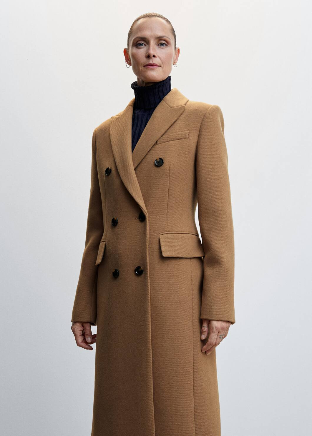 Tailored wool coat -  Women | Mango USA | MANGO (US)