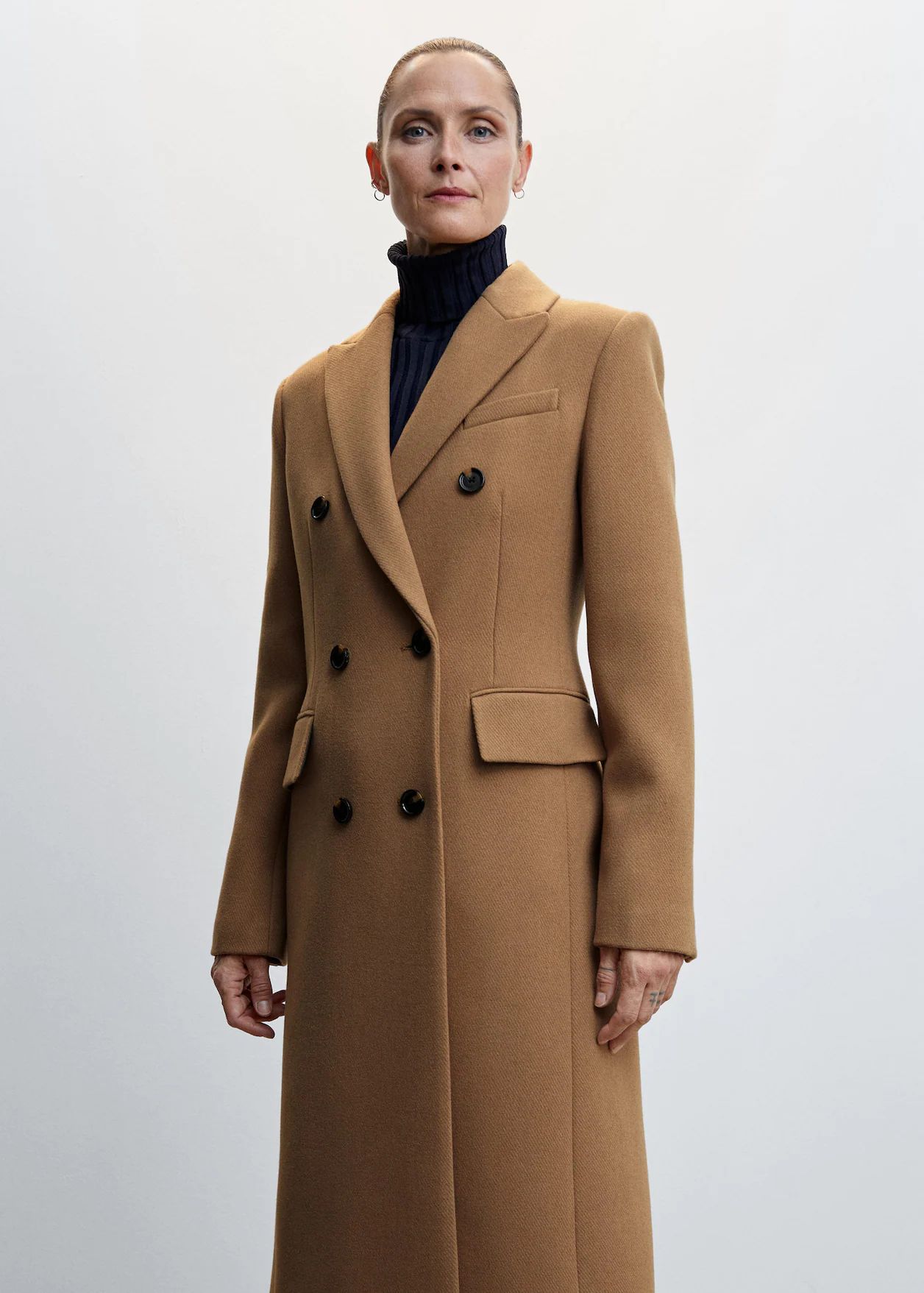 Tailored wool coat -  Women | Mango USA | MANGO (US)