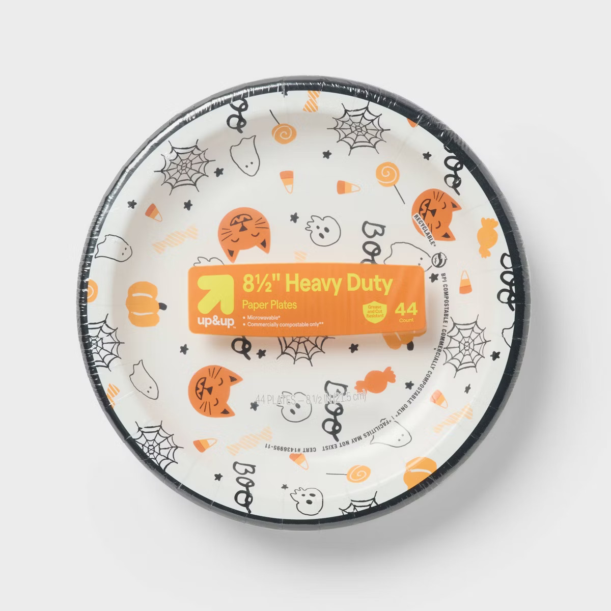 Halloween Disposable Plates - Multi Print - 8.5" - 44ct - up&up™ | Target