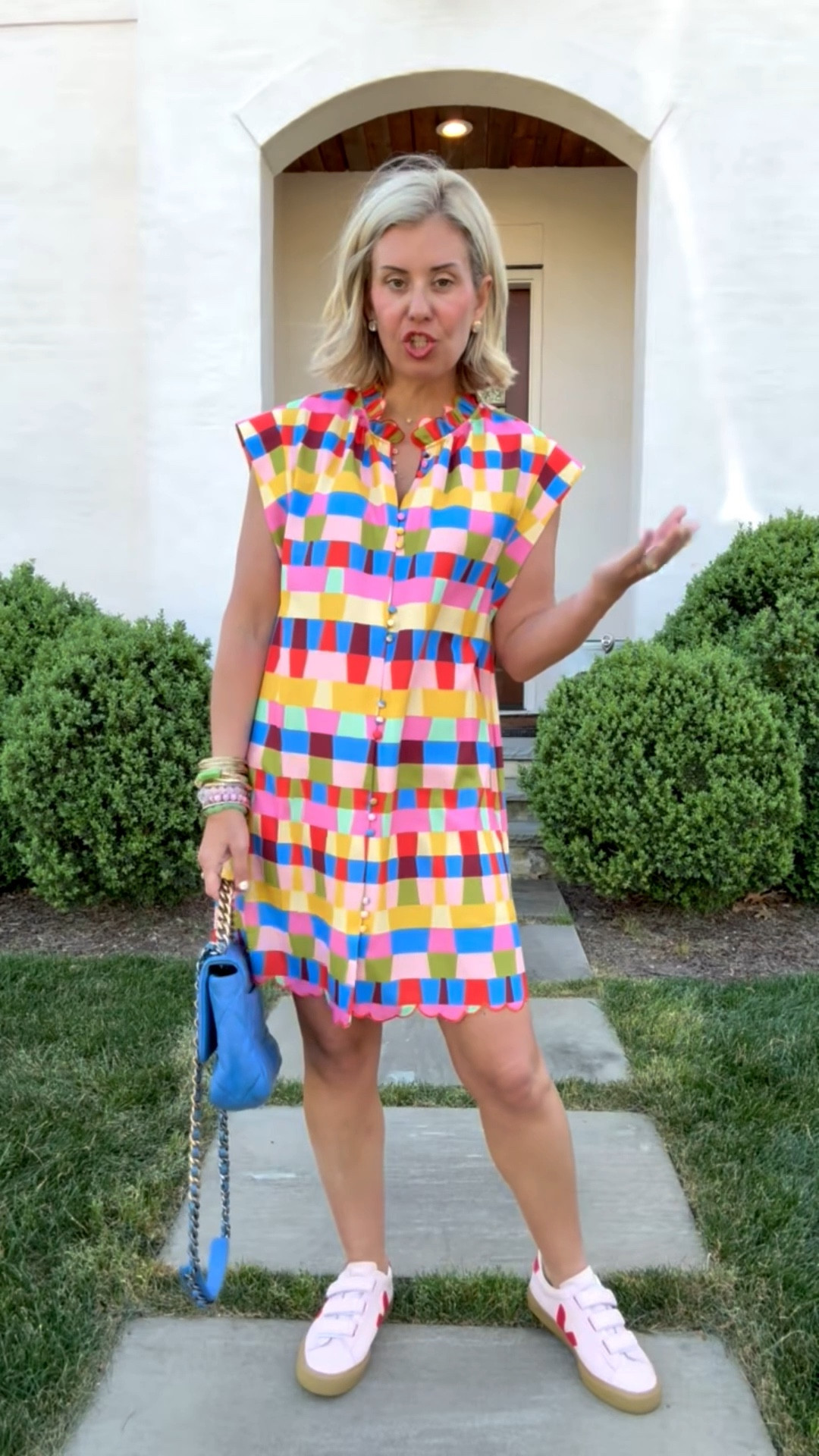 Why do we spurge on special occasion pieces and not on every day pieces? The price per wear is pennies when you wear it over & over & over. This is definitely a closet keeper. I’m in an XS and 8 sneaker. ￼

#LTKOver40 #LTKgrwm #LTKmomlife