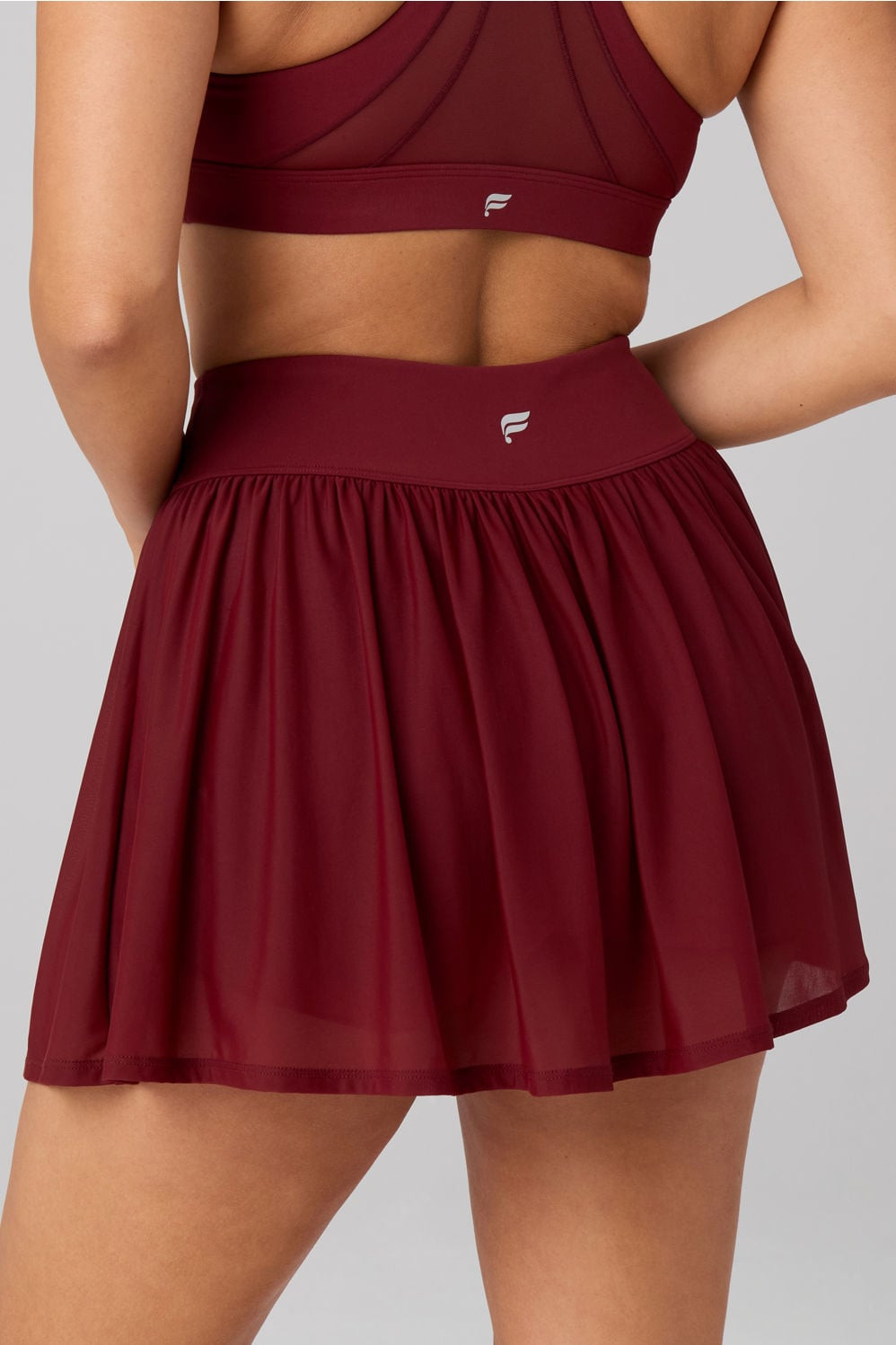 High-Waisted Mesh Classic Mini Skirt | Fabletics